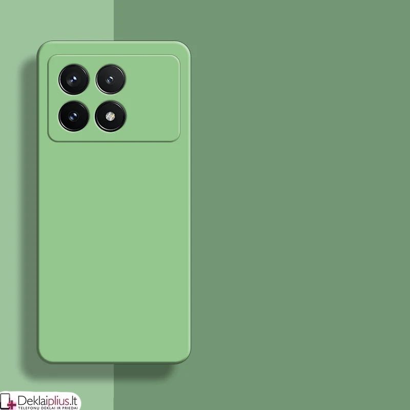 Liquid Air silikoninis dėklas - šviesiai žalias (Xiaomi Poco X6 Pro 5G) Liquid Air silikoninis dėklas - šviesiai žalias (Xiaomi Poco X6 Pro 5G)